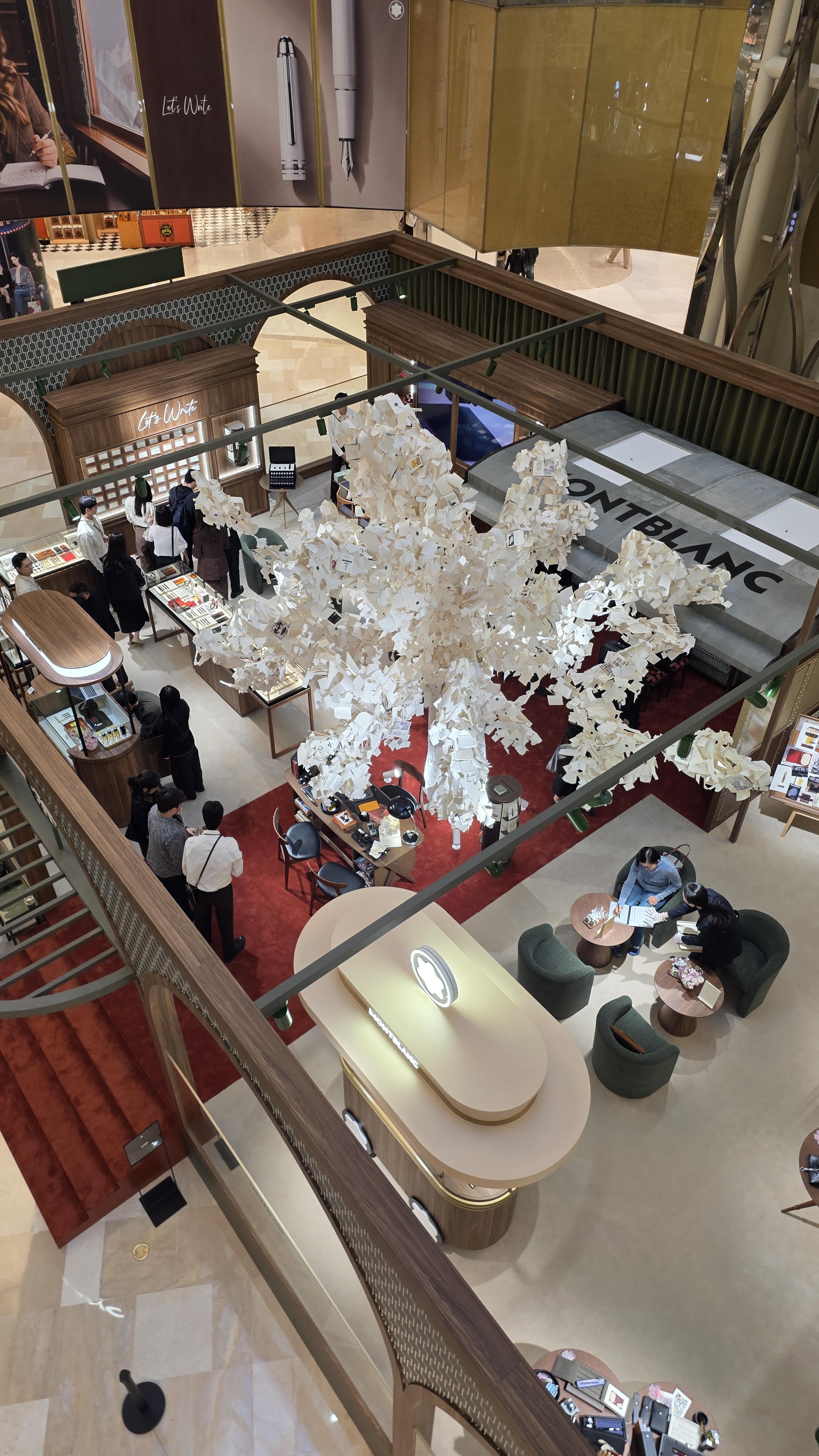 The Aesthetics of Wes Anderson Meets High Artistry: A Montblanc Journey at Lotte World Tower