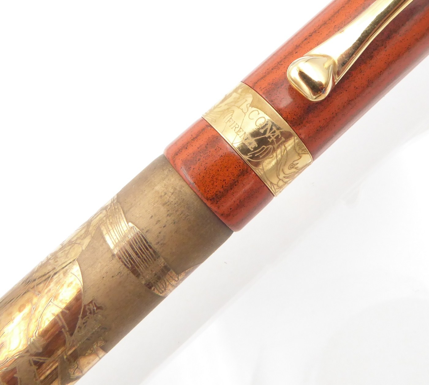 Visconti — Erotic Art Pen — 18 C gold nib, Medium tip nib — fountain pen for sale on Nibfolio — photo 4
