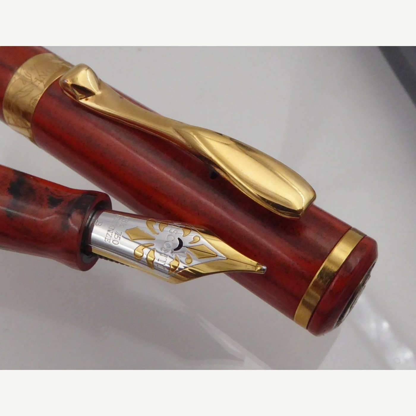 Visconti — Erotic Art Pen — 18 C gold nib, Medium tip nib — fountain pen for sale on Nibfolio