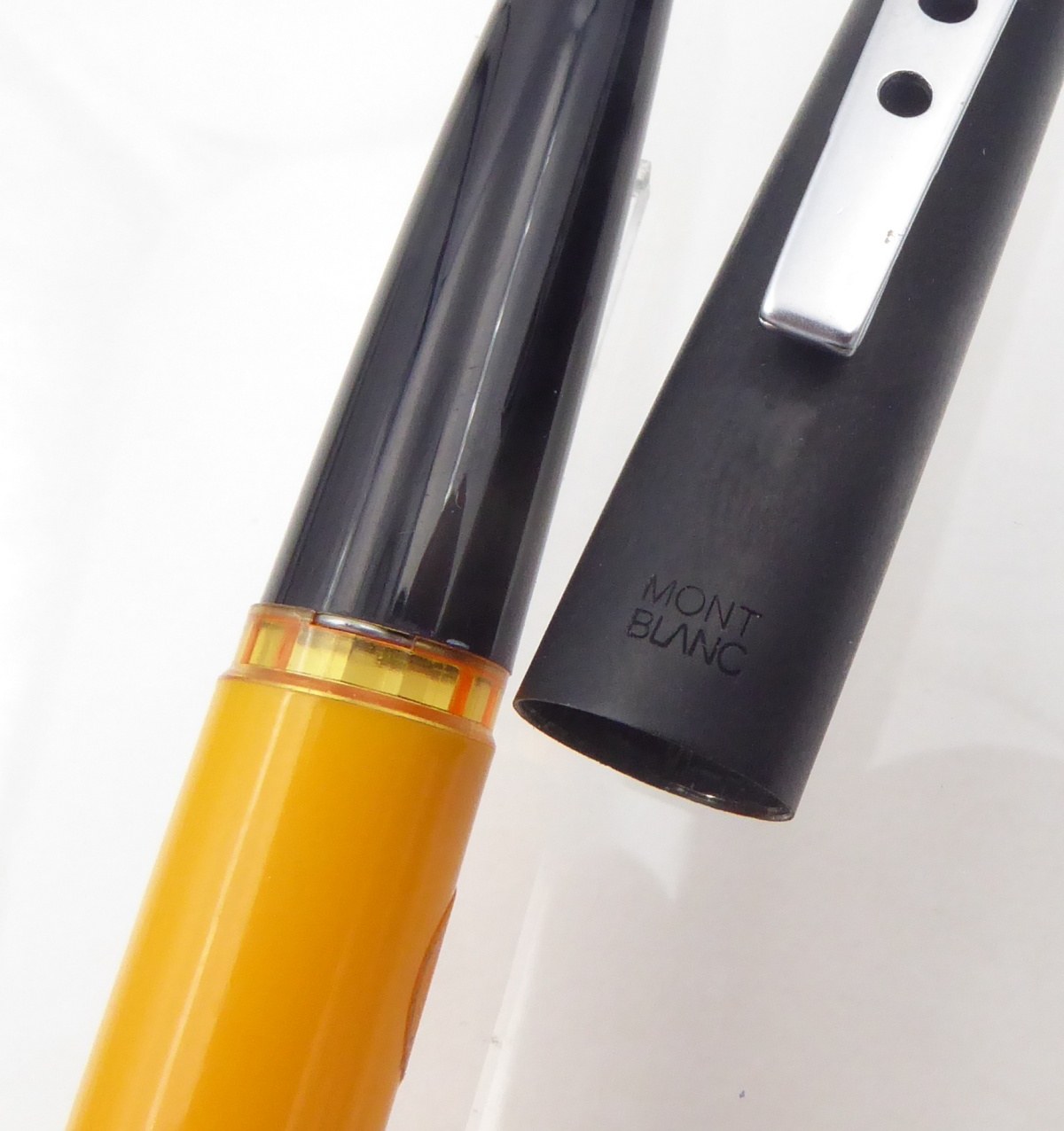 Montblanc — Carrera — Extra Fine tip steel nib with a little flex nib — fountain pen for sale on Nibfolio