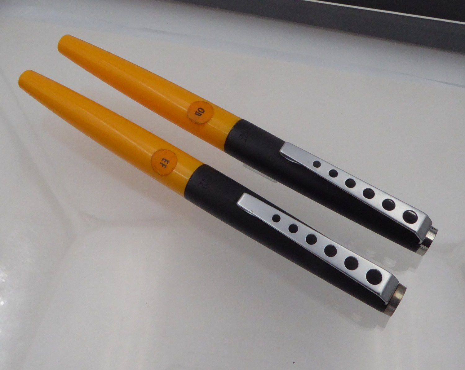 Montblanc — Carrera — Extra Fine tip steel nib with a little flex nib — fountain pen for sale on Nibfolio — photo 2