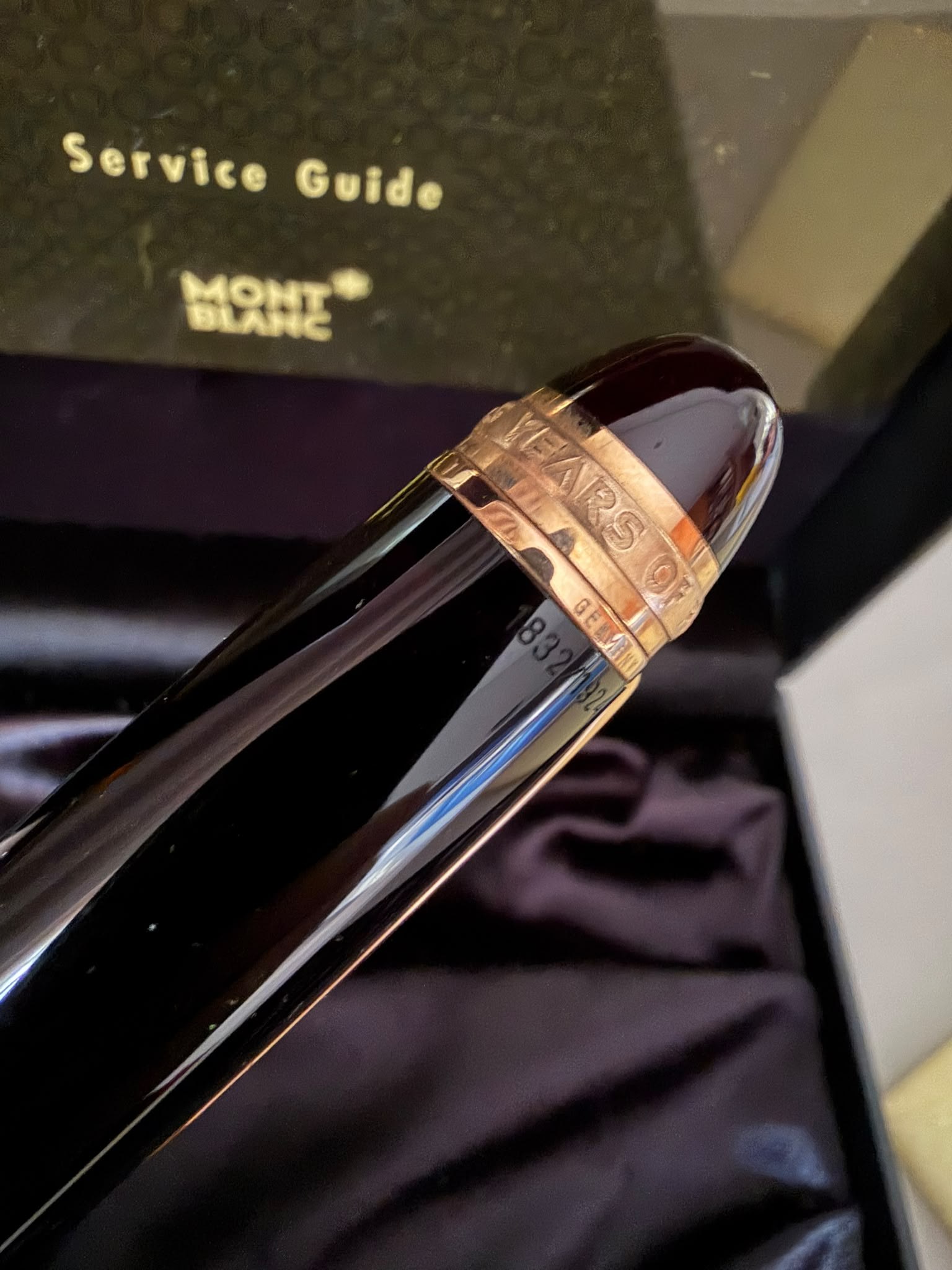 Montblanc — Meisterstuck 149 75th Anniversary Limited Edition 1924 — M nib — fountain pen for sale on Nibfolio — photo 4