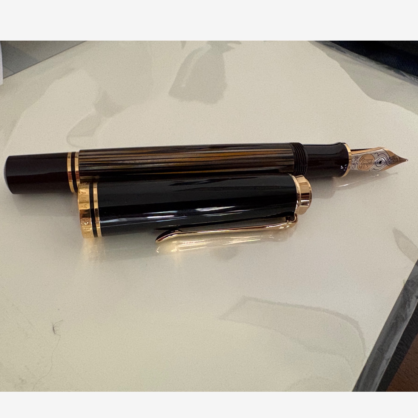 Pelikan — Souverän M800 — Extra Fine nib — fountain pen for sale on Nibfolio