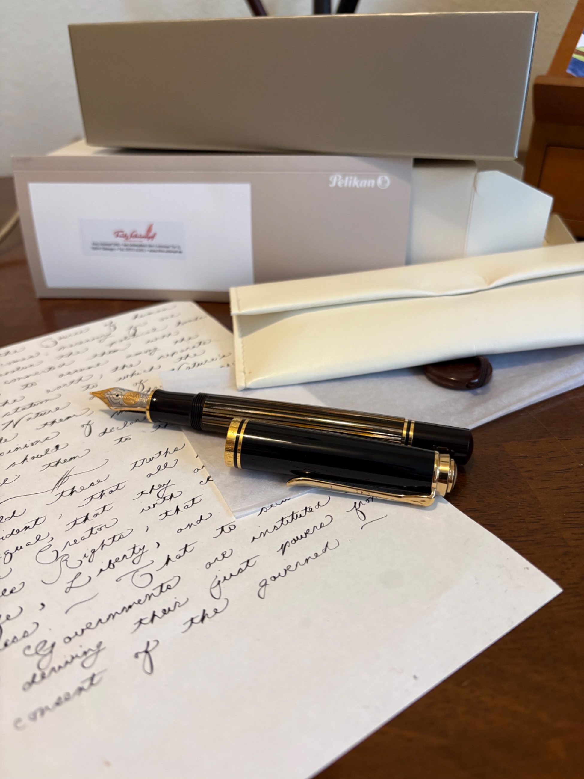 Pelikan — Souverän M800 — Extra Fine nib — fountain pen for sale on Nibfolio — photo 3