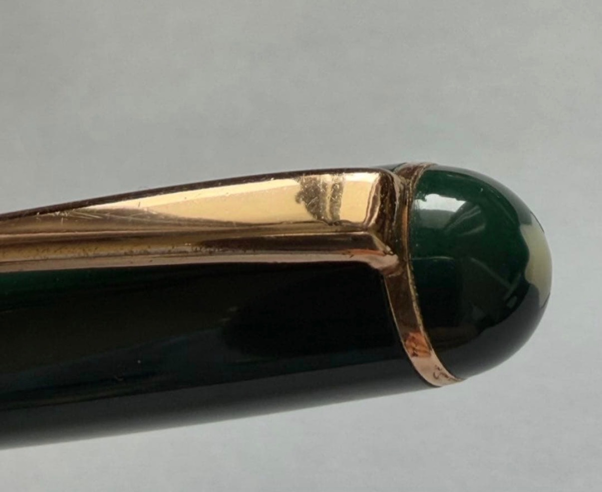 Montblanc — 342 Green — Oblique Midium nib — fountain pen for sale on Nibfolio — photo 4