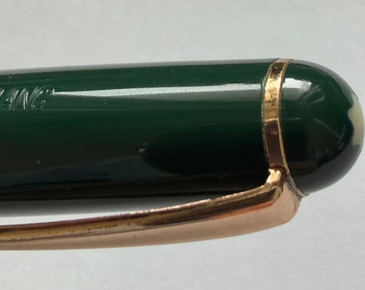 Montblanc — 342 Green — Oblique Midium nib — fountain pen for sale on Nibfolio — photo 5