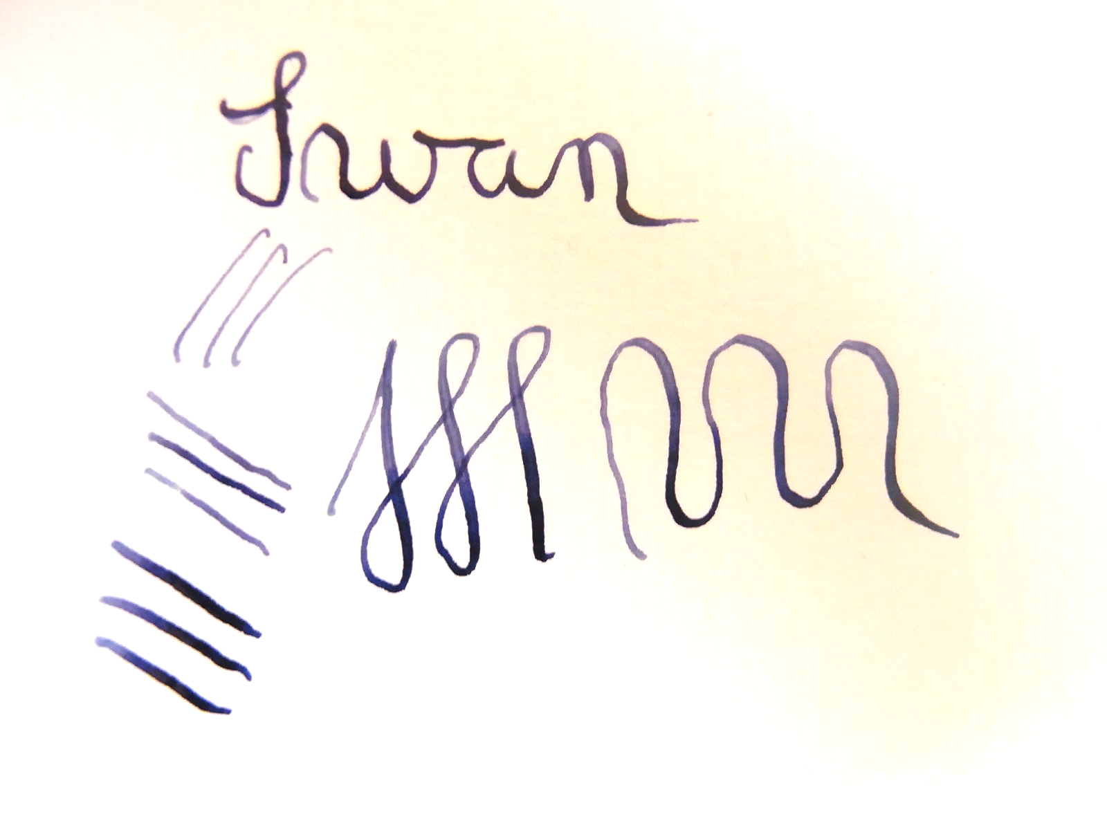Mabie Todd Swan — 200 Eyedropper — F nib — fountain pen for sale on Nibfolio — photo 3